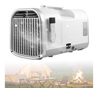 Condizionatore Portatile Da Viaggio,Condizionatore Silenzioso, Con Telecomando, Deumidificatore E Ventilatore 3 Velocità, Copertura Fino A 10 M², Per Roulotte, Camper, Rimorchio, Cucina(T1-PRO)