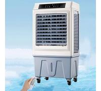 Condizionatore Portatile, Raffreddatore D'aria 3 in 1, Raffrescatore Evaporativo con Serbatoio D'acqua Grande da 50L/65L, Raffrescatore Evaporativo con 3 Velocità, Oscillazione a 120°(100x48x34cm/39x1