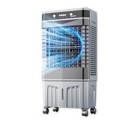 Condizionatore Portatile Super Silenzioso, Rraffrescatore Evaporativo Industriale, Oscillazione a 120°, Ventilatore Condizionatori Portatili a 3 Velocità per Camera da Letto, Casa e Ufficio(48x35x115c