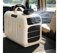 Condizionatore Portatile Ventilatore Silenzioso 4 in 1 4700 BTU 3 velocità con Telecomando Apparecchio Climatizzazione Compatto per Roulotte Cabina e Camper,Cooling,49x26.5CM