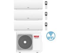 Condizionatore Riello AARIA PLUS I Wi-Fi Trial 9 + 12 + 12 con U.E AARIA
