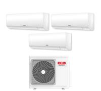 Condizionatore Riello Trial Inverter Aaria Plus I 9+9+9 Con Aaria Multi 370 Pi