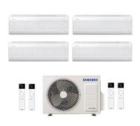 Condizionatore Samsung Inverter Quadri Split Windfree Elite S2 9000+9000+9000+9000 Con Aj080txj R-32 Wifi - New 9+9+9+9