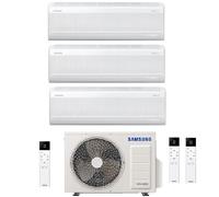 Condizionatore Samsung Inverter Trial Split Windfree Elite S2 9000+9000+9000 Con Aj052txj R-32 Classe A++ Wifi - New 9+9+9