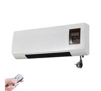 Condizionatore Senza Unità Esterna, Condizionatore D'aria A Parete, Aire Acondicionado Portatil Con Telecomando Con Telecomando E Timer, Uso Estivo E Invernale (Solo vento normale e vento caldo)
