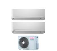 Condizionatore Toshiba Dual Inverter Seiya 10+13 Con Ras-2M14u2avg-E