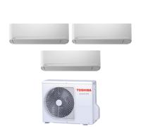 Condizionatore Toshiba Trial Inverter Seiya 7+7+7 Ras-3M18u2avg-E R-32
