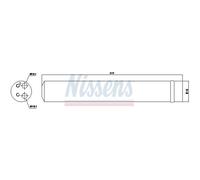 Condizionatore Trockner Alluminio Per Renault Clio III Twingo II Modus/Grand