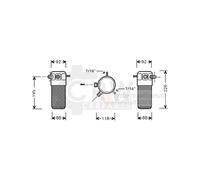 Condizionatore Trockner Per Opel Vectra A 2.0I CAT
