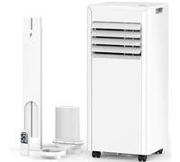Condizionatori d'aria portatili 8000 BTU, unità CA portatile raffredda fino a 350 mq, unità CA 3 in 1 con ventola e deumidificatore, CA portatile con telecomando, timer 24 ore, kit di montaggio