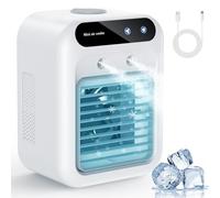 Condizionatori d'aria portatili, ventola di raffreddamento portatile, AC portatile silenzioso con serbatoio d'acqua, condizionatore d'aria personale, raffreddamento evaporativo per camera, camera da