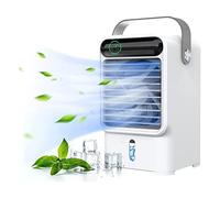 Condizionatori Portatili Con Display Digitale Con Maniglia Ventilatore Acqua Nebulizzata Durevole E Di Alta Qualità Climatizzatore Senza Unità Esterna Silenzioso Per Il Desktop Dell'Ufficio Della Camera Da Letto Di Casa