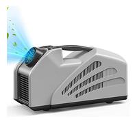 Condizionatori portatili, unità di raffreddamento CA domestica 2350 BTU, 24 V CC e 100-240 V CA, 3 velocità della ventola, display LCD, 59~86 °F per tenda da campeggio, stanza, auto e camper