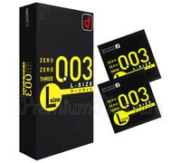 Condomi Okamoto 003 L-Size Zero Zero Tre Ultra Sottili 0.03Mm Giappone BOX10