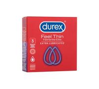 Condoms Durex Feel Thin 3Pc Per Uomo (Condoms) Extra Lubricated