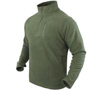 Condor Army Combat 1 4 Zip Fleece Hombres Pullover Tattica Polar Jacket Grigio V