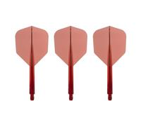 Condor Axe - Plain Color - Clear Red - Small - Dart Flight System