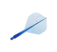 Condor AXE | Standard No2 | Alan Soutar | Fuliggine | Blu trasparente | Steli di varie dimensioni (corti)