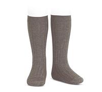 Condor Calze alte basic a costine. Tronco 2