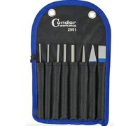 Condor Tool 2991 | Set di cacciaviti e scalpelli, 8 pezzi | acciaio al cromo vanadio | trafila | estrattore | grani