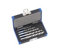 Condor Tool 39615 | Set di punte elicoidali | taglio sinistro | 5 pezzi | HSS-E cobalto 5% | ø 3,2 - 8,7 | taglio a croce | angolo di punta | adatto per V4A, acciaio, ghisa grigia | xcess performance