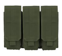 Condor Triple Munizioni Sacchetto Molle Sistema Airsoft Tessitura Grigio Verde O