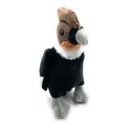 Condor Uccello Andenkondor Avvoltoio Peluche Pupazzo Stoffa Animale 21cm Nero