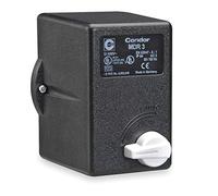Condor USA, INC Coperchio pressostato con manopola di spegnimento automatico, per uso con interruttori di pressione Condor serie MDR3