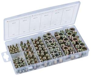 Condor Utensile 9050 | Assortimento di dadi rivetti | M3 M4 M5 M6 M8 M10 | rivetti filettati | Dadi per rivetti | Acciaio (zincato) | 150 pezzi