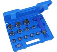 Condor Werkzeug 4714 - Set di punzoni speciali, 14 pezzi, teste intercambiabili, 5-35 mm