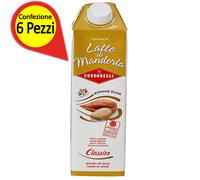 Condorelli Latte di Mandorla Classico Confezione da 6 Brik da 1 Litro Ciascuno