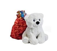 Condorelli Pupazzo | Mini Torroncini Ricoperti Al CIoccolato | Senza Glutine | 150g (Orso Bianco)