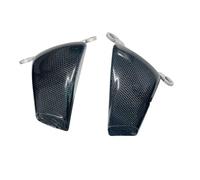 Condotti Aria Freno Di Raffreddamento Kit 100 mm adatto per APRILIA RSV4 TUONO V4 Dorsoduro 900 1000 1200 Pinza anteriore Copertura radiatore Condotti aria Raffreddamento freni(Gloss- Carbon Fiber)