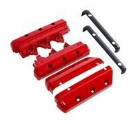 Condotti Aria Freno Di Raffreddamento Kit Coperchio valvola cilindro adatto per moto Honda Gold Wing 1800 GL1800 2001-2017(Red Set A)