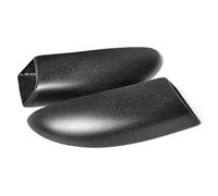 Condotti Aria Freno Di Raffreddamento Kit Copertura del radiatore della pinza in fibra di carbonio per moto, con condotti dell'aria adatti per DUCATI Hypermotard 950 2019+(Plain Matte)