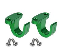 Condotti aria raffreddamento pinza Morsetto guida cavo tubo freno anteriore posteriore adatto per KAWASAKI KX 85 100 125 250 450 250F 450F 250X 450X 450R ecc.(Tubing buckle 2 pcs)