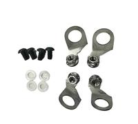 Condotti aria raffreddamento pinza Radiatore per disco freno in fibra di carbonio per moto, adatto per DUCATI V4, adatto per KAWASAKI H2 S1000RR MT09(Bracket 100mm)