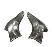 Condotti aria raffreddamento pinza Radiatore per disco freno in fibra di carbonio per moto, adatto per DUCATI V4, adatto per KAWASAKI H2 S1000RR MT09(Diamonds Glossy)