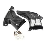 Condotti aria raffreddamento pinza Sistema Raffreddamento Ad Aria Per Sistema Frenante Per Moto Adatto Per Suzuki GSXR 1000, GSXR 600 E 750 Condotti In Fibra Carbonio Kit Montaggio(Glossy twill)