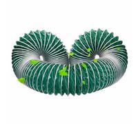 Condotti aria, Tubi Flessibili Condotti, Kit Di Sfiato Tubo Flessibile Asciugatrice Lungo E Resistente, 2 Morsetti Inclusi, Ignifugo, Ventilatore, Ventilatore Di Scarico(Dia-400mm/15.7",4.9m/16.07ft)