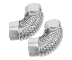 Condotti Del Gomito Condotto Hvac Di Sfiato Della Stufa Per Stretto