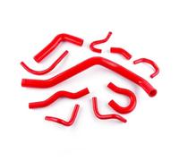 Condotto Aspirazione Per Il 1988 1989 1990 1991 Per CRX Per Civic EE EF Per CR-X Per Base/DX HF Si Kit Tubo Flessibile Del Radiatore 10 Pz Tubo In Silicone Tubo Aspirante(Rosso)