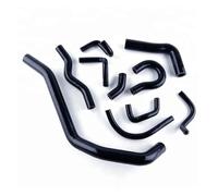 Condotto Aspirazione Per Il 1988 1989 1990 1991 Per CRX Per Civic EE EF Per CR-X Per Base/DX HF Si Kit Tubo Flessibile Del Radiatore 10 Pz Tubo In Silicone Tubo Aspirante(Nero)