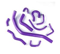 Condotto Aspirazione Per Il 1988 1989 1990 1991 Per CRX Per Civic EE EF Per CR-X Per Base/DX HF Si Kit Tubo Flessibile Del Radiatore 10 Pz Tubo In Silicone Tubo Aspirante(Viola)