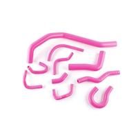 Condotto Aspirazione Per Il 1988 1989 1990 1991 Per CRX Per Civic EE EF Per CR-X Per Base/DX HF Si Kit Tubo Flessibile Del Radiatore 10 Pz Tubo In Silicone Tubo Aspirante(Rosa)