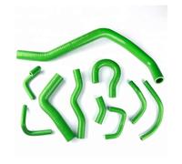 Condotto Aspirazione Per Il 1988 1989 1990 1991 Per CRX Per Civic EE EF Per CR-X Per Base/DX HF Si Kit Tubo Flessibile Del Radiatore 10 Pz Tubo In Silicone Tubo Aspirante(Green)
