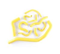 Condotto Aspirazione Per Il 1988 1989 1990 1991 Per CRX Per Civic EE EF Per CR-X Per Base/DX HF Si Kit Tubo Flessibile Del Radiatore 10 Pz Tubo In Silicone Tubo Aspirante(Giallo)