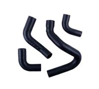 Condotto Aspirazione Per Il 2004-2011 Per Ford Per Focus MK2 Per C-Max 1.8 TDCi Auto Silicone Air Turbo Intercooler Kit Tubo Flessibile Tubo Aspirante(Matt Black)