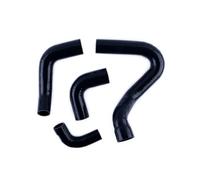 Condotto Aspirazione Per Il 2004-2011 Per Ford Per Focus MK2 Per C-Max 1.8 TDCi Auto Silicone Air Turbo Intercooler Kit Tubo Flessibile Tubo Aspirante(Nero)