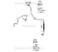 Condotto d. bassa/alta pressione, Climatizzatore per AUDI A6 A6 Allroad A7